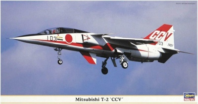 100,-Kč SLEVA (13% DISCOUNT) Mitsubishi T-2 "CCV" 1/48 (1:48) - Hasegawa