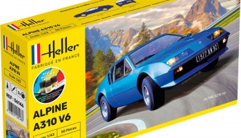 STARTER KIT Alpine A310 1/43 - Heller