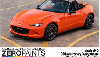 Mazda MX-5 30th Anniversary Racing Orange Paint 30ml - Zero Paints