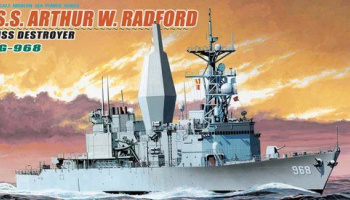 USS Arthur W. Radford DDG-968 AEMSS Destroyer 1:700 - Dragon