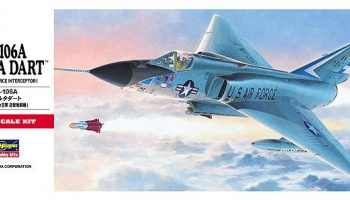 F-106A Delta Dart (1:72) - Hasegawa
