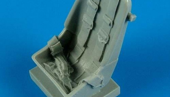 1/32 Bf 109F - early seat with safety belts