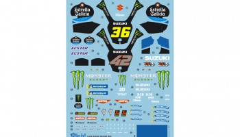 SUZUKI GSX-RR 2022 - 1/12 Decals - Blue Stuff