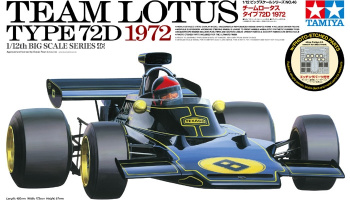Team Lotus Type 72D 1972 1/12 - Tamiya