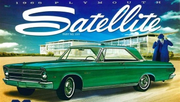 SLEVA 250,-Kč 25%  DISCOUNT - 1965 Plymouth Satellite 1/25 - Moebius Models