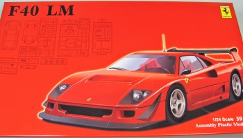 Ferrari F40 LM + Window Mask - Fujimi
