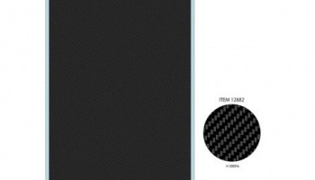 Carbon Pattern Decal (Twill Weave/Extra Fine) 1/24 - Tamiya