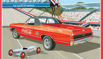 1968 Chevy El Camino SS (Coca-Cola) 1/25 - AMT