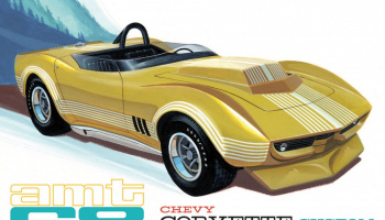 1968 Chevy Corvette Custom 1/25 - AMT