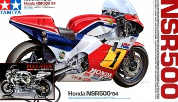 Honda NSR500 84 Full View (1:12) Model Kit - Tamiya