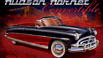 1952 Hudson Hornet Convertible 1/24 - Moebius Models