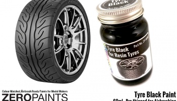 Tyre Black Paint - Zero Paints