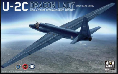 150,-Kč SLEVA (10% DISCOUNT) Lockheed U-2C Dragon Lady Early/Late model 1/48 - AFV Club