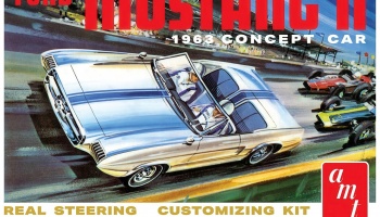 1963 Ford Mustang II Concept Car 1/25 - AMT