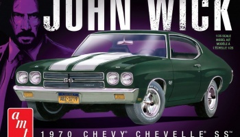 John Wick 1970 Chevy Chevelle SS 1:25 - AMT