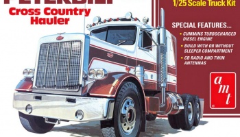 Peterbilt 359 Cross Country Hauler 1:25 - AMT