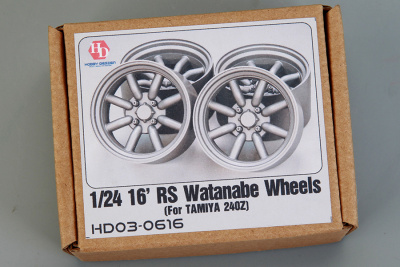 16' Rs_Watanabe Wheels For Tamiya 240Z 1/24 - Hobby Design