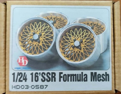 16' SSR Formula Mesh Wheels 1/24 - Hobby Design