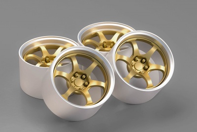 17' ADVAN RG-D2 Wheels 1/24 - Hobby Design