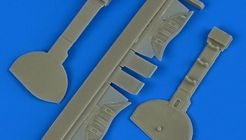 1/32 A6M5c Zero Type 52 undercarriage covers