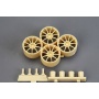 18' Advan RZII Wheels 1/24 - Hobby Design