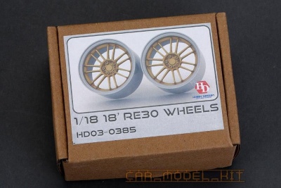 18' RAYS RE30 Wheels 1/18 - Hobby Design