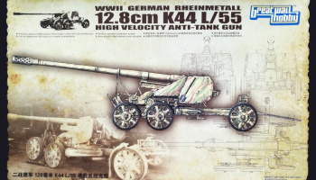 WWII German Rheinmetall 12.8cm K44 L/55 High Velocity Anti-Tank Gun 1/35 - G.W.H.