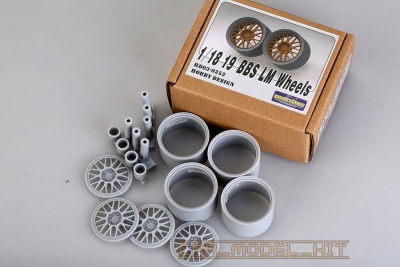 19' BBS LM Wheels 1/18 - Hobby Design