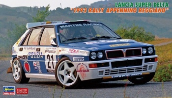 Lancia Super Delta 1993 Rally Appennino Reggiano 1/24 - Hasegawa