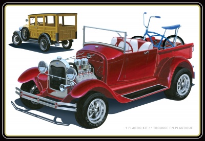 1929 FORD WOODY 1/25 - AMT