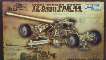 SLEVA 20% DISCOUNT - WWII German Krupp 12.8cm Pak 44 High Velocity Anti Tank Gun 1:35 - G.W.H.