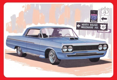 1964 Chevrolet Impala Super Street Rod 1/25 - AMT