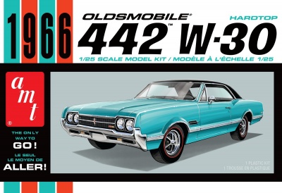 1966 Oldsmobile 442 W30 Hardtop 1/25 - AMT