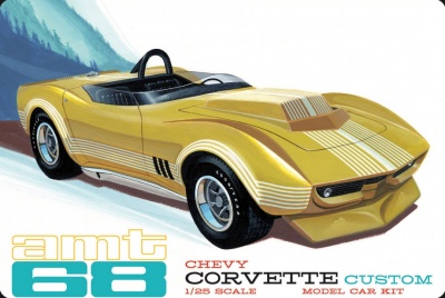 1968 Chevy Corvette Custom 1/25 - AMT