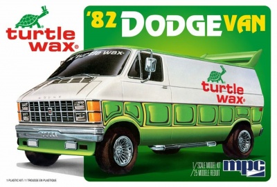 1982 Dodge Van Custom Turtle Wax Model Kit 1/25 - MPC