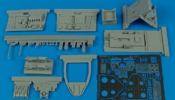 1/32 Kawasaki Ki 61-I cockpit set