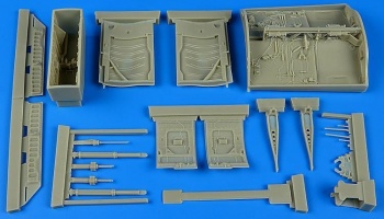 1/32 F-104G/S Starfighter wheel bays