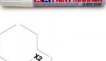 X-2 White Paint Marker - Tamiya