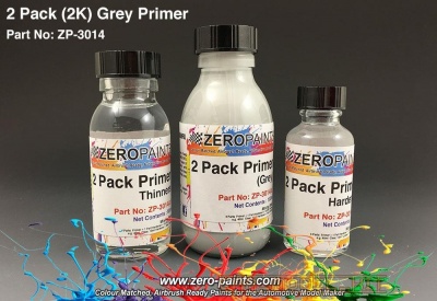 2 Pack Grey Primer Set (2K) - Zero Paints