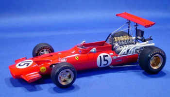 Ferrari 312F1 ’69 Fulldetail Kit 1/24 - Model Factory Hiro