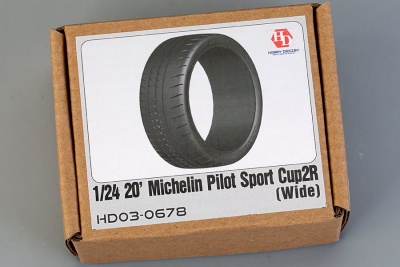 20' Michelin Pilot Sport Cup2-R Tires（Wide）1/24 - Hobby Design