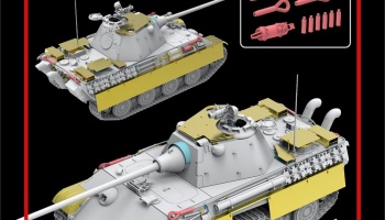 Panther Ausf. F UPGRADE SOLUTION 1/35 - Rye Field Model