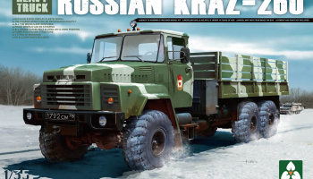 Heavy Truck Russian KRAZ-260 1/35 - Takom