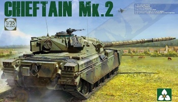 SLEVA 360,-Kč, 25% Discount - British Main Battle Tank Chieftain Mk. 2 1/35 - Takom