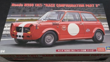 SLEVA 200,-Kč 25% DISCOUNT - Honda N360 (NI) "Race Configuration Part 2" 1/24 - Hasegawa