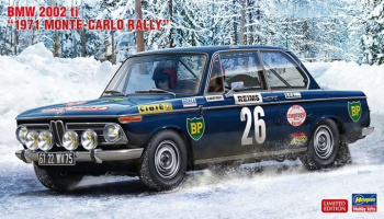 BMW 2002 ti "1971 Monte-Carlo Rally" 1/24 - Hasegawa