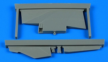 1/32 MiG-23BN correct tail fin for TRUMPETER kit