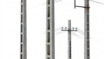 1/35 Concrete Telegraph Poles