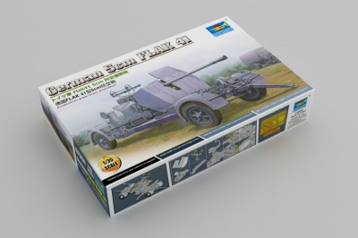 215,-Kč SLEVA (25% DISCOUNT) German 5cm FLAK 41 1/35 - Trumpeter