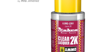 Cobra Motor Clear Lacquer 2K 30ml - AMMO Mig